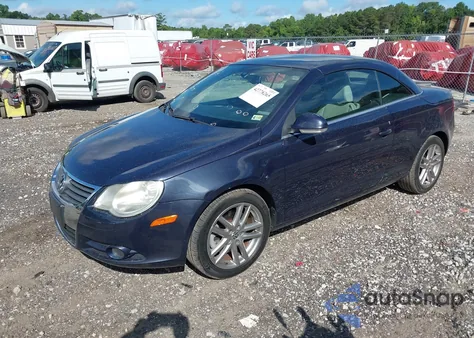 2008 Volkswagen Eos Lux from USA, damaged, VIN WVWFA71F78V021848